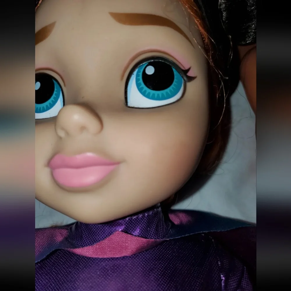 :*3 toddler Disney Princess Doll Baby 13" singing Frozen Elsa Moana & DC batgirl - Picture 11 of 15